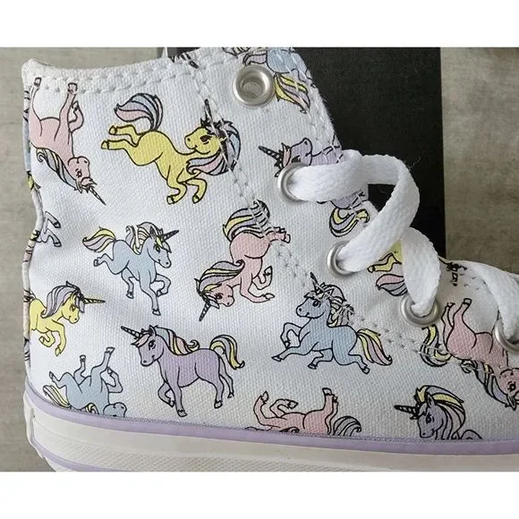 converse kids CTAS HI A00927F moonstone violet  kid US 13/CM19 - Picture 4 of 8